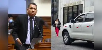 Fiscalía allana por segunda vez oficina del congresista Darwin Espinoza Fiscalía allana por segunda vez oficina del congresista Darwin Espinoza