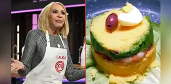 Laura Bozzo sorprende al jurado de 'MasterChef Celebrity' con suculenta causa limeña