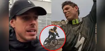 Hugo García rompe su silencio tras GRAVE accidente en bicicleta: "Perdí el conocimiento"