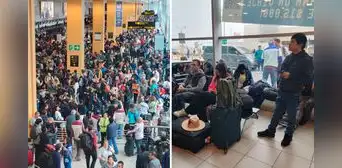 Aeropuerto Jorge Chávez EN VIVO: cientos de pasajeros esperan la reprogramación de sus vuelos