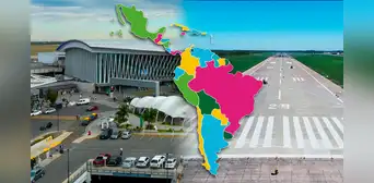 El único país de América Latina con un aeropuerto que opera vuelos a los 5 continentes del mundo El único país de América Latina con un aeropuerto que opera vuelos a los 5 continentes del mundo