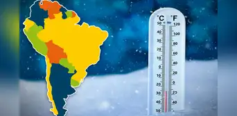 Este es el país de Sudamérica que tuvo la menor temperatura en toda la historia de la región: casi registra -40 °C Este es el país de Sudamérica que tuvo la menor temperatura en toda la historia de la región: casi registra -40 °C