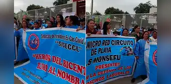Extrabajadores COVID del Minsa denuncian falta de pagos: "Ayer fuimos héroes, hoy estamos olvidados"