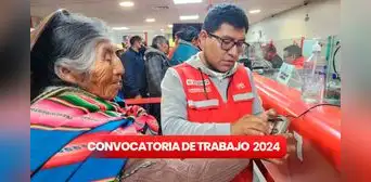 Pensión 65 abre convocatoria CAS para técnicos y bachilleres con sueldos de S/2.114 Pensión 65 abre convocatoria CAS para técnicos y bachilleres con sueldos de S/2.114