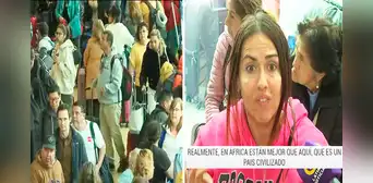 Italiana indignada por estar varada en aeropuerto Jorge Chávez afirma: “En África están mejor que aquí” Italiana indignada por estar varada en aeropuerto Jorge Chávez afirma: “En África están mejor que aquí”