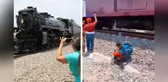 Mujer muere impactada por la locomotora La Emperatriz en Hidalgo tras intentar sacarse un selfie