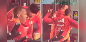 Luis Advíncula 'parchó' a Christian Cueva cuando le bromeaba en los entrenamientos de Perú Luis Advíncula 'parchó' a Christian Cueva cuando le bromeaba en los entrenamientos de Perú