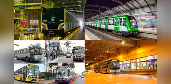 Conoce los horarios y estaciones de Corredores, Metropolitano, Línea y Línea 2 del Metro de Lima Conoce los horarios y estaciones de Corredores, Metropolitano, Línea y Línea 2 del Metro de Lima
