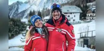 Esquiador italiano y su pareja mueren tras caer de 600 metros de alto: fueron hallados abrazados