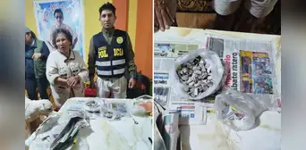 Cayó la "Tía voladora": detienen en Trujillo a anciana acusada de vender quetes de cocaína Cayó la "Tía voladora": detienen en Trujillo a anciana acusada de vender quetes de cocaína