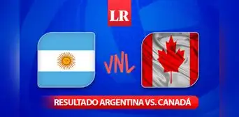 Resultado Argentina vs. Canadá EN VIVO, Liga de Naciones de Vóley 2024: ¿cómo va el encuentro?