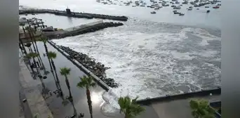 Oleajes anómalos en el Callao: fenómeno durará hasta el 8 de junio, según Marina de Guerra