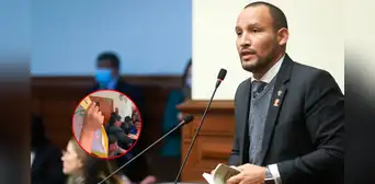 Estudiantes de la UNMSM expulsan a congresista Alejandro Muñante: "San Marcos es del pueblo"