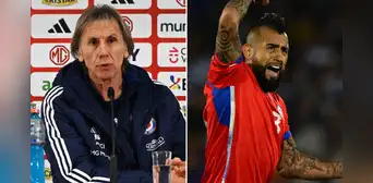 Revelan el fuerte motivo por el que Gareca no convocó a Arturo Vidal a la selección chilena Revelan el fuerte motivo por el que Gareca no convocó a Arturo Vidal a la selección chilena