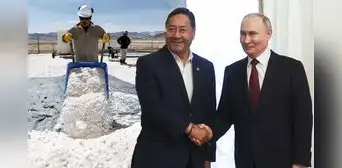 Bolivia anuncia proyecto de fabricación de baterías de litio en alianza con Rusia Bolivia anuncia proyecto de fabricación de baterías de litio en alianza con Rusia