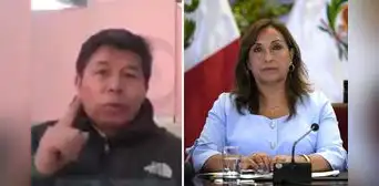 Pedro Castillo rechaza acusaciones y llama mentirosa a Dina Boluarte: "Son más falsas que sus pestañas y su nariz" Pedro Castillo rechaza acusaciones y llama mentirosa a Dina Boluarte: "Son más falsas que sus pestañas y su nariz"