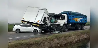 Trujillo: choque triple deja un muerto, varios heridos y múltiples daños en carretera Trujillo: choque triple deja un muerto, varios heridos y múltiples daños en carretera