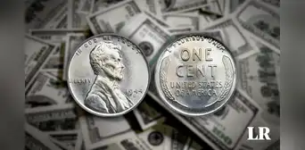 Esta es la moneda de 1 centavo de dólar de ACERO PURO que se puede vender por US$180.000