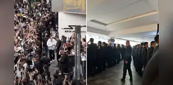 Cantante de SEVENTEEN llega a un evento en China custodiado por impresionante escolta de seguridad Cantante de SEVENTEEN llega a un evento en China custodiado por impresionante escolta de seguridad