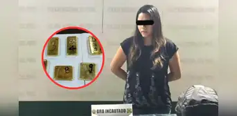 La Victoria: capturan a mujer con nueve lingotes de oro valorizados en más de S/2.000.000 La Victoria: capturan a mujer con nueve lingotes de oro valorizados en más de S/2.000.000