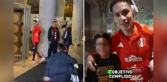 Niño peruano logró autógrafo de Paolo Guerrero tras sorprender a seguridad: “Mi ídolo de toda la vida” Niño peruano logró autógrafo de Paolo Guerrero tras sorprender a seguridad: “Mi ídolo de toda la vida”