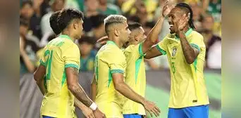 Con gol de Endrick, Brasil derrotó a México en amistoso previo a la Copa América 2024
