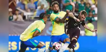 A México se le escapó el empate sobre el final: el Tri perdió ante Brasil por amistoso A México se le escapó el empate sobre el final: el Tri perdió ante Brasil por amistoso