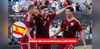 ¿Cómo ver en España los juegos de la Vinotinto en la Copa América 2024?