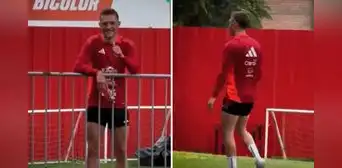 Oliver Sonne recibió insólito pedido en pleno entrenamiento de la selección peruana, pero no aceptó Oliver Sonne recibió insólito pedido en pleno entrenamiento de la selección peruana, pero no aceptó