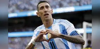 Con un golazo de Di María, Argentina venció 1-0 a Ecuador en un amistoso internacional