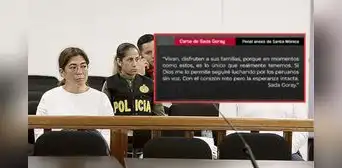 Sada Goray reveló que exfiscal Patricia Benavides quería saber actividades ilícitas de congresistas Sada Goray reveló que exfiscal Patricia Benavides quería saber actividades ilícitas de congresistas
