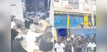 Detienen en búnker a 54 extranjeros con armas y droga en SMP