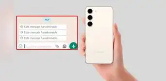¿Posees un teléfono Samsung? Así puedes saber qué decía un mensaje borrado de WhatsApp