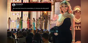 Jessica Newton es criticada en redes por el Miss Perú 2024: "Me comí 2 horas de comerciales y 5 minutos de show"