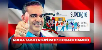 Tarjeta Supérate, junio 2024: FECHA OFICIAL para RENOVARLA y COBRAR los Bonos de Abinader Tarjeta Supérate, junio 2024: FECHA OFICIAL para RENOVARLA y COBRAR los Bonos de Abinader