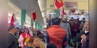 Congresistas de Perú Libre, Waldemar Cerrón y María Agüero, son expulsados de mercado: ¡Fuera Corruptos! Congresistas de Perú Libre, Waldemar Cerrón y María Agüero, son expulsados de mercado: ¡Fuera Corruptos!