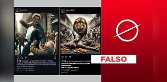 Javier Milei no publicó fotos de agresiones a ancianos en Instagram: fueron creadas con IA