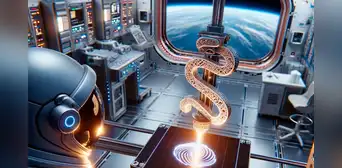 Astronautas logran exitoso paso para construir piezas complejas de metal en el espacio: con una impresora 3D Astronautas logran exitoso paso para construir piezas complejas de metal en el espacio: con una impresora 3D