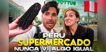 Venezolano visita supermercado en Perú por primera vez y descubre el maíz morado: "Qué color tan lindo" Venezolano visita supermercado en Perú por primera vez y descubre el maíz morado: "Qué color tan lindo"