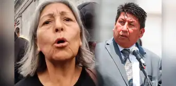 Congresistas Waldemar Cerrón y María Agüero, de Perú Libre, son expulsados de mercado: "¡Fuera, corruptos!"