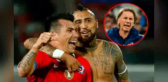 Vidal y Medel sorprendidos con Gareca y se rinden ante el juego de Chile: "Un espectáculo" Vidal y Medel sorprendidos con Gareca y se rinden ante el juego de Chile: "Un espectáculo"