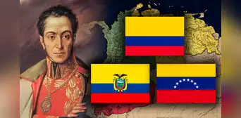 La razón por la que las banderas de Colombia, Ecuador y Venezuela son casi idénticas La razón por la que las banderas de Colombia, Ecuador y Venezuela son casi idénticas