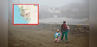 Senamhi advierte descensos de temperatura hasta los 13° C en Lima Metropolitana