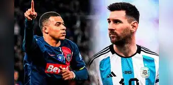 Messi y su 'PICANTE' respuesta a Mbappé por decir que la Eurocopa es más difícil que el Mundial Messi y su 'PICANTE' respuesta a Mbappé por decir que la Eurocopa es más difícil que el Mundial