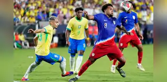 ¡Sin daños! Estados Unidos igualó 1-1 ante Brasil por el amistoso internacional previo a la Copa América