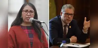 Ruth Luque critica declaraciones de ministro de Educación: Está dedicado a ser vocero de Dina Boluarte Ruth Luque critica declaraciones de ministro de Educación: Está dedicado a ser vocero de Dina Boluarte