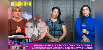 Hermana de Alex Brocca arremete contra Ernesto Pimentel: "En mala hora estuvo con esta persona" Hermana de Alex Brocca arremete contra Ernesto Pimentel: "En mala hora estuvo con esta persona"