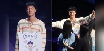 FESTA 2024: Jin, de BTS, logró abrazar a 1,000 fans, tras salir del servicio militar en Corea