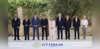 Biden, Macron y más líderes de la G7 acuerdan en cumbre brindar apoyo de US$50 mil millones a Ucrania