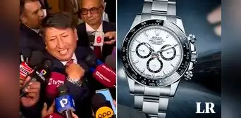 Waldemar Cerrón muestra reloj y descarta que sea un Rolex: “Lo compré en Las Malvinas” Waldemar Cerrón muestra reloj y descarta que sea un Rolex: “Lo compré en Las Malvinas”